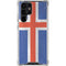 Iceland Flag Distressed Galaxy S24 Ultra Clear Case